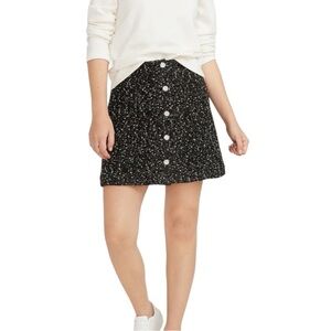 Express Black and White tweed  Skirt